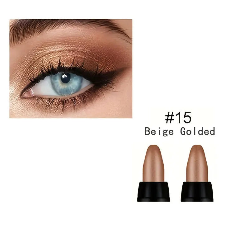 Eyeliner Waterproof 16 Couleurs – Maquillage Oeil Brillant et Durable