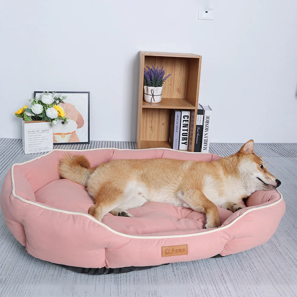 Large Pet Sofa Bed – Warm Sleeping Cushion for Dogs & CatsLarge Pet Sofa Bed – Warm Sleeping Cushion for Dogs & Cats