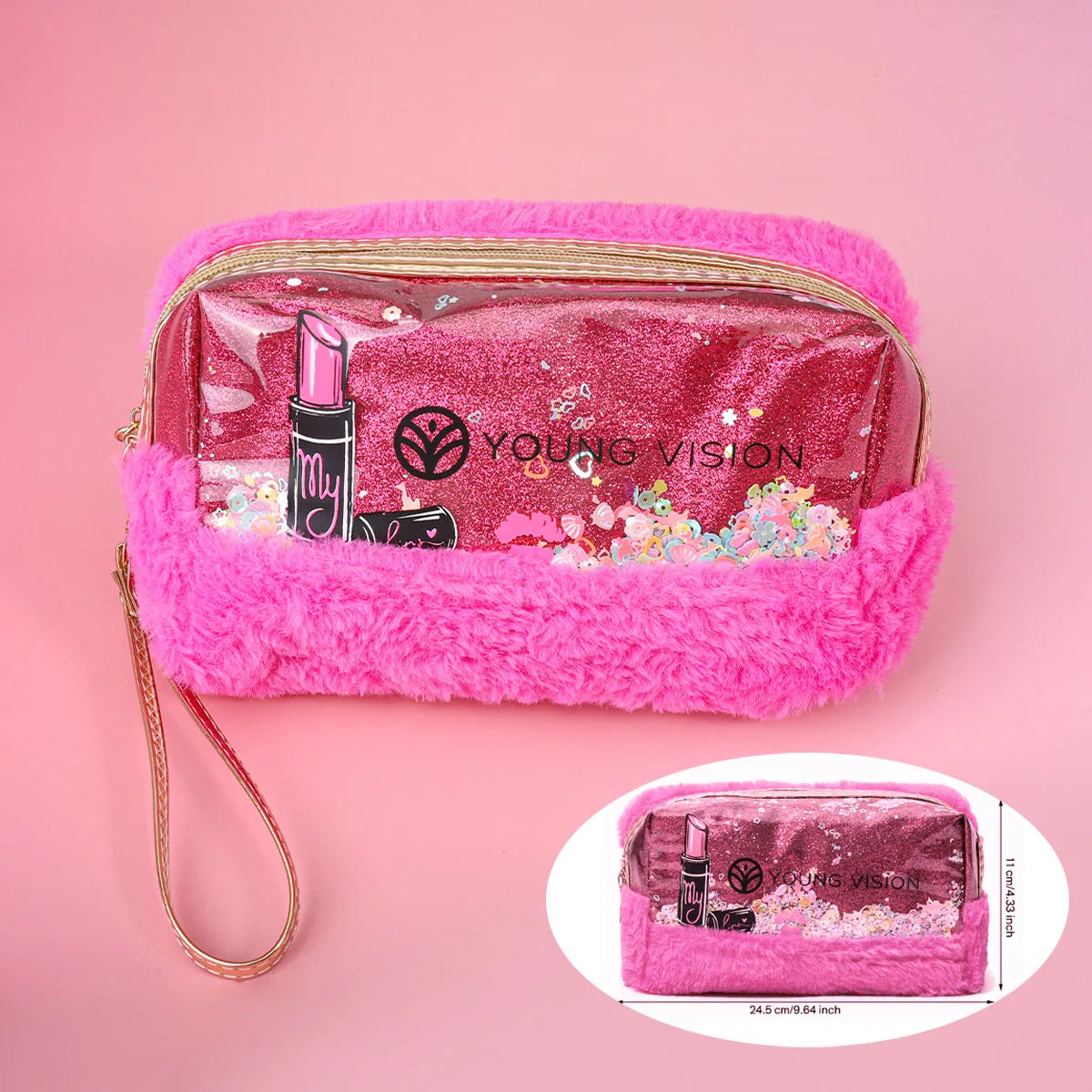 Rouge à Lèvres Changeant de Couleur – 6 Couleurs, Effet Perlé et Flash, Couleur Durable, Ombre à Paupières