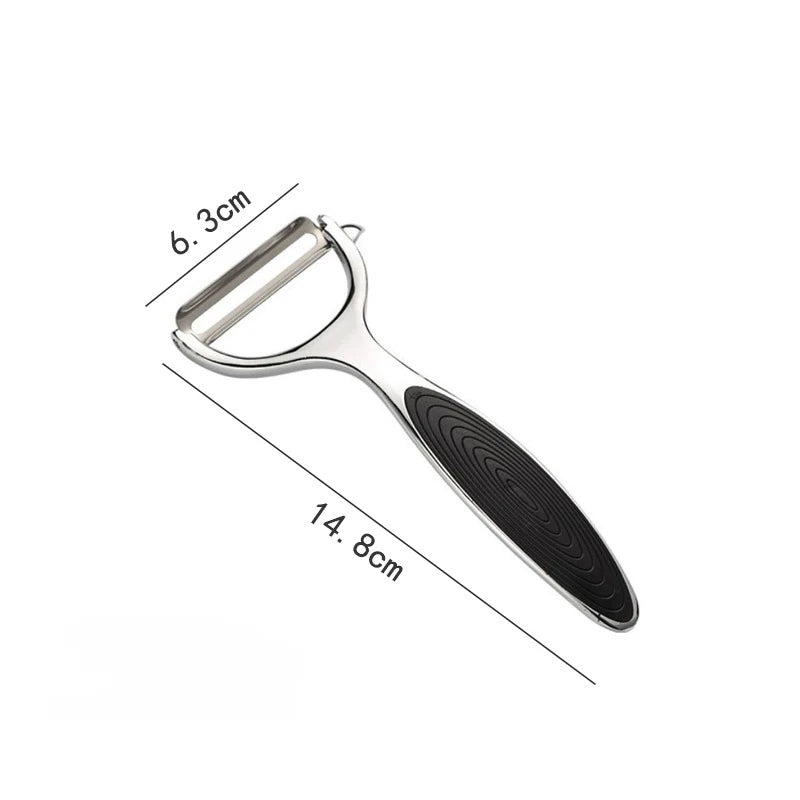 Multifunction Stainless Steel Vegetable Peeler – Potato, Carrot & Fruit Peeler with Grater Kitchen Tool