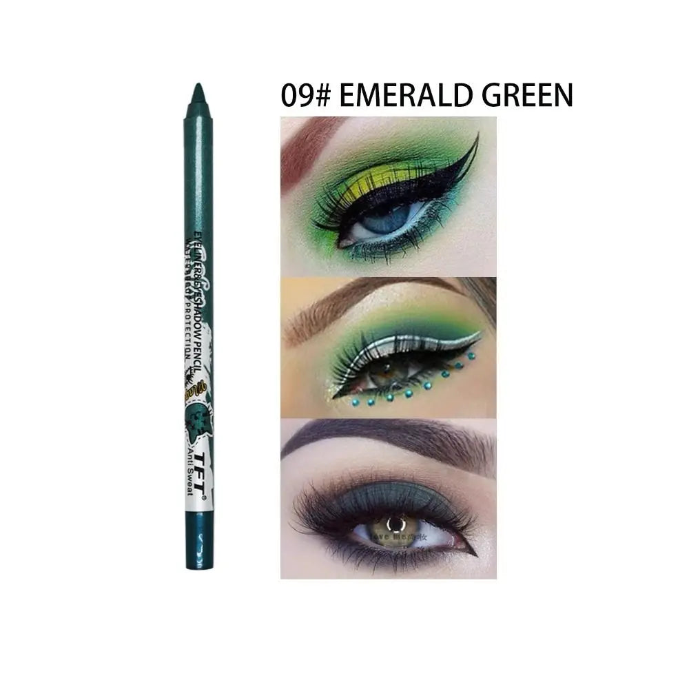 Crayon eyeliner longue tenue Fashion Not Blooming, waterproof, couleur, gel, ombre à paupières