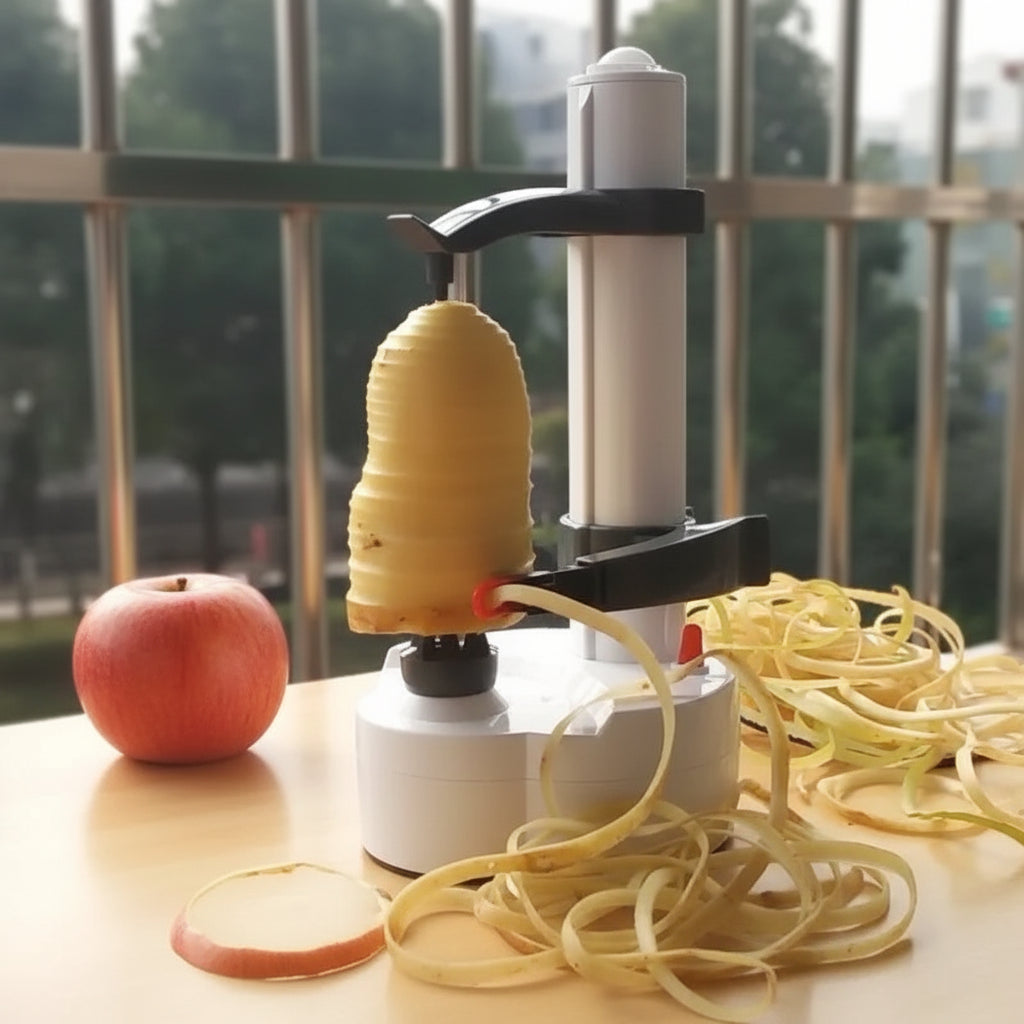 Multifunction Electric Peeler – Automatic Stainless Steel Apple, Potato & Fruit Peeling Machine