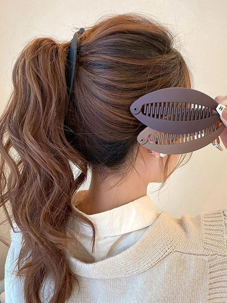 « Lot de 1/3 Pinces Banane – Anti-Glisse, Cheveux Fins »