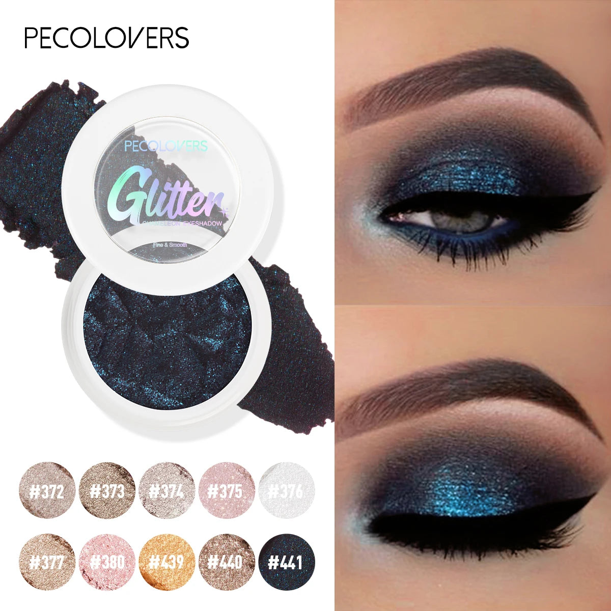 Fard à paupières mono, mat et nacré, lumineux, effet dégradé, longue tenue, maquillage yeux quotidien