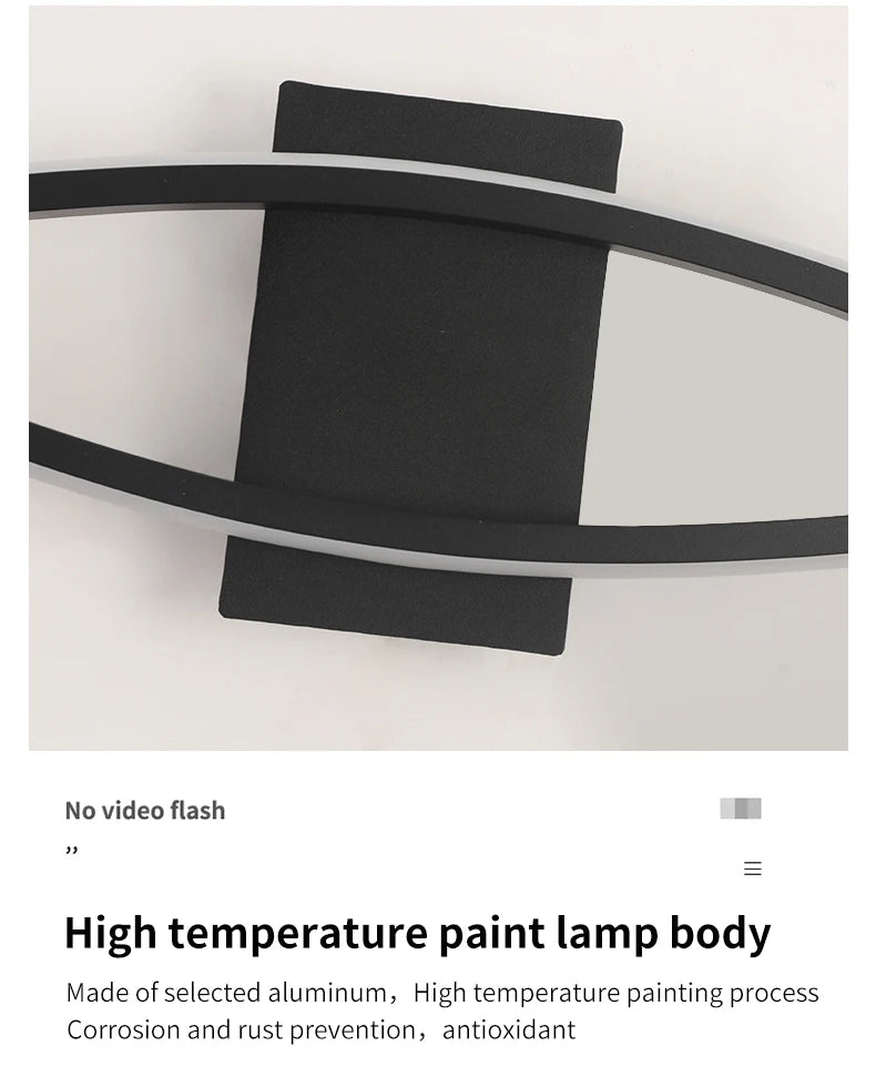 Modern LED Wall Lamp – Minimalist Lighting for Living Room, Bedroom & Kitchen
