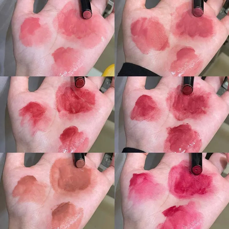 Rouge à lèvres miroir – Texture lisse et riche en pigments | Forme un film sans dessécher ni coller | Hydratant pour des lèvres pulpeuses et éclatantes