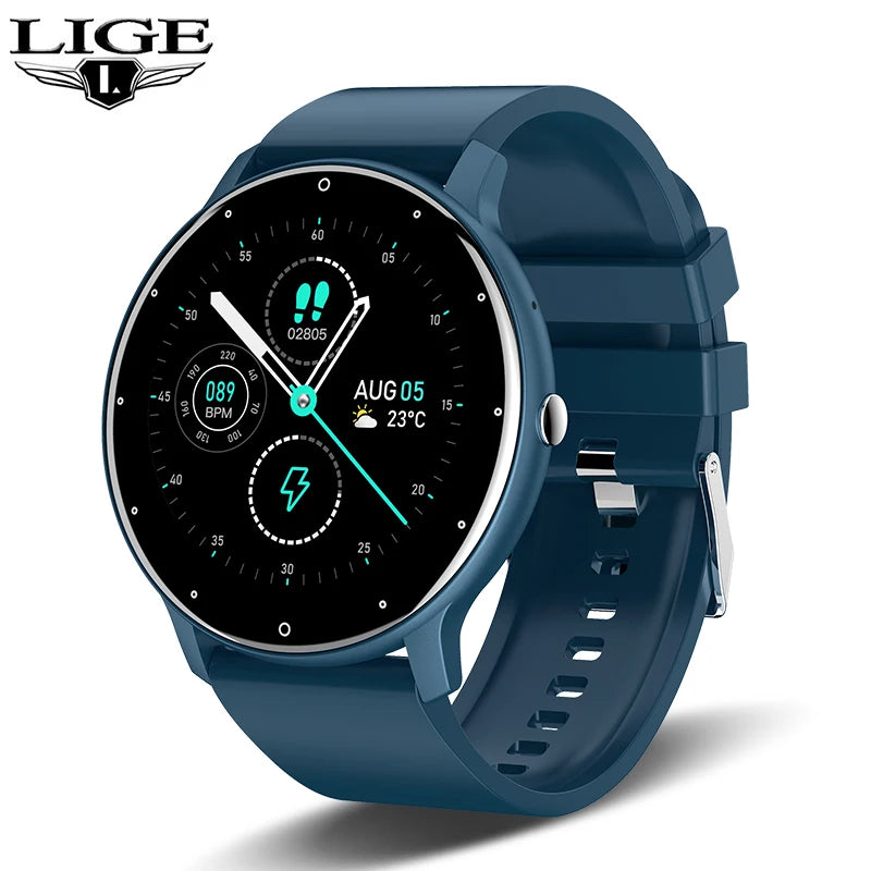 Montre intelligente femmes hommes plein écran tactile Bluetooth 5.2 appel étanche montres sport Fitness Tracker usine IP67 ZL02 nouveau