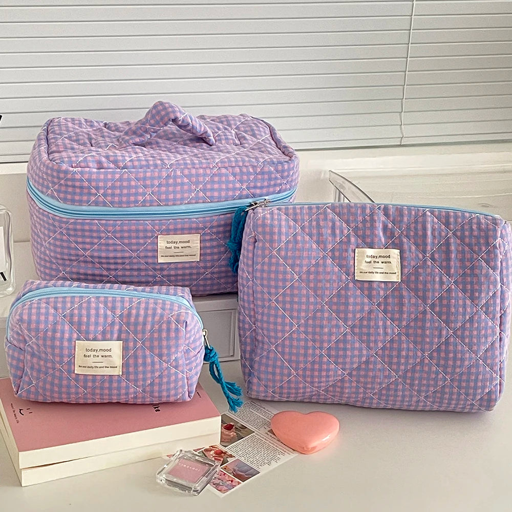 Floral Cosmetic Travel Bag