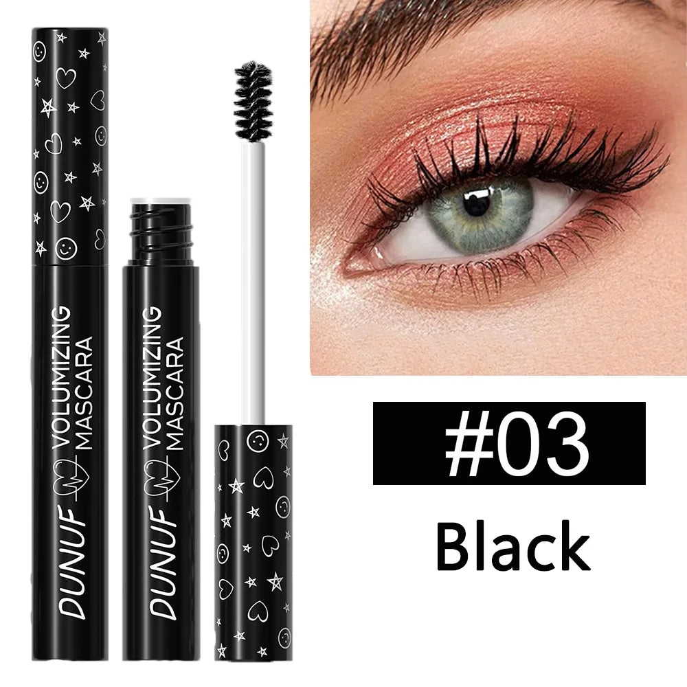 Mascara coloré recourbant waterproof séchage rapide