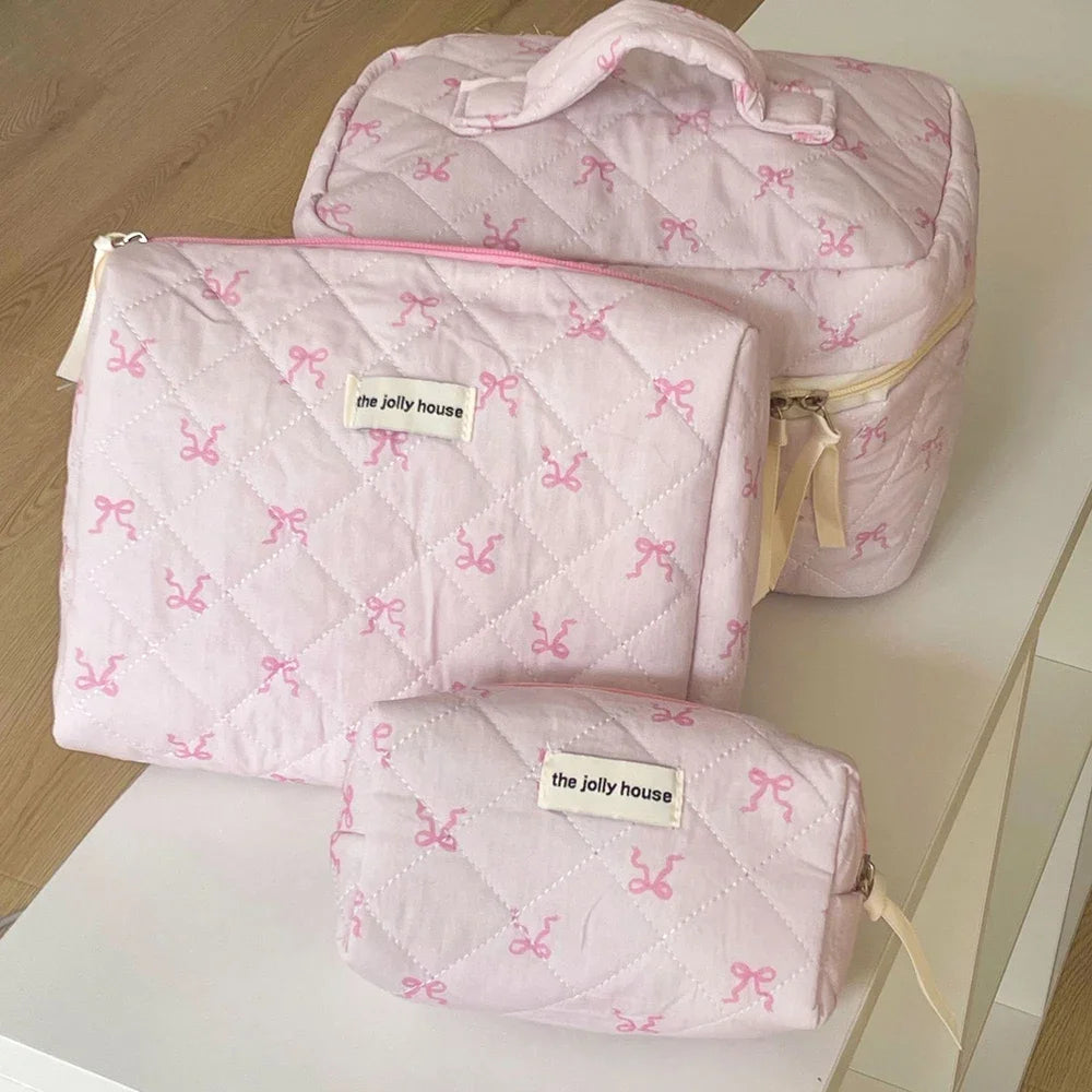 Floral Cosmetic Travel Bag
