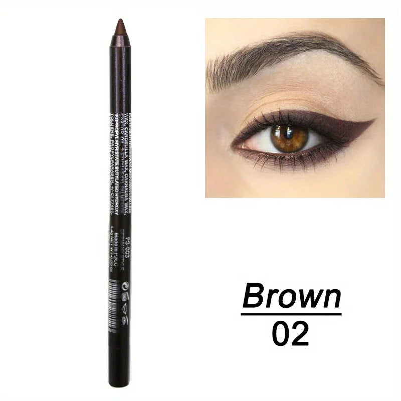 Eyeliner Crayon Waterproof – Haute Brillance et Longue Tenue