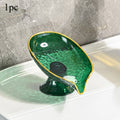 Oval Soap Dish with Drainage Holes – Bathroom Soap Holder Organizer