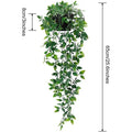 4PCS Artificial Hanging Greenery Set – Realistic Ivy Vine Décor