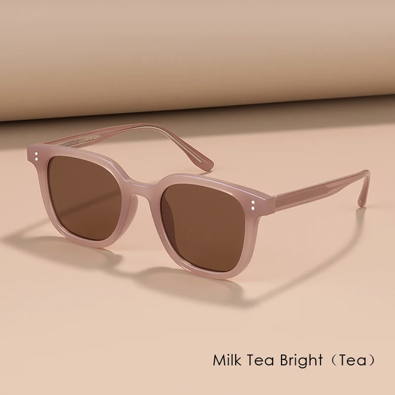 « Lunettes de soleil 2025 – Carrées Polarisées, Mixte & UV400 »