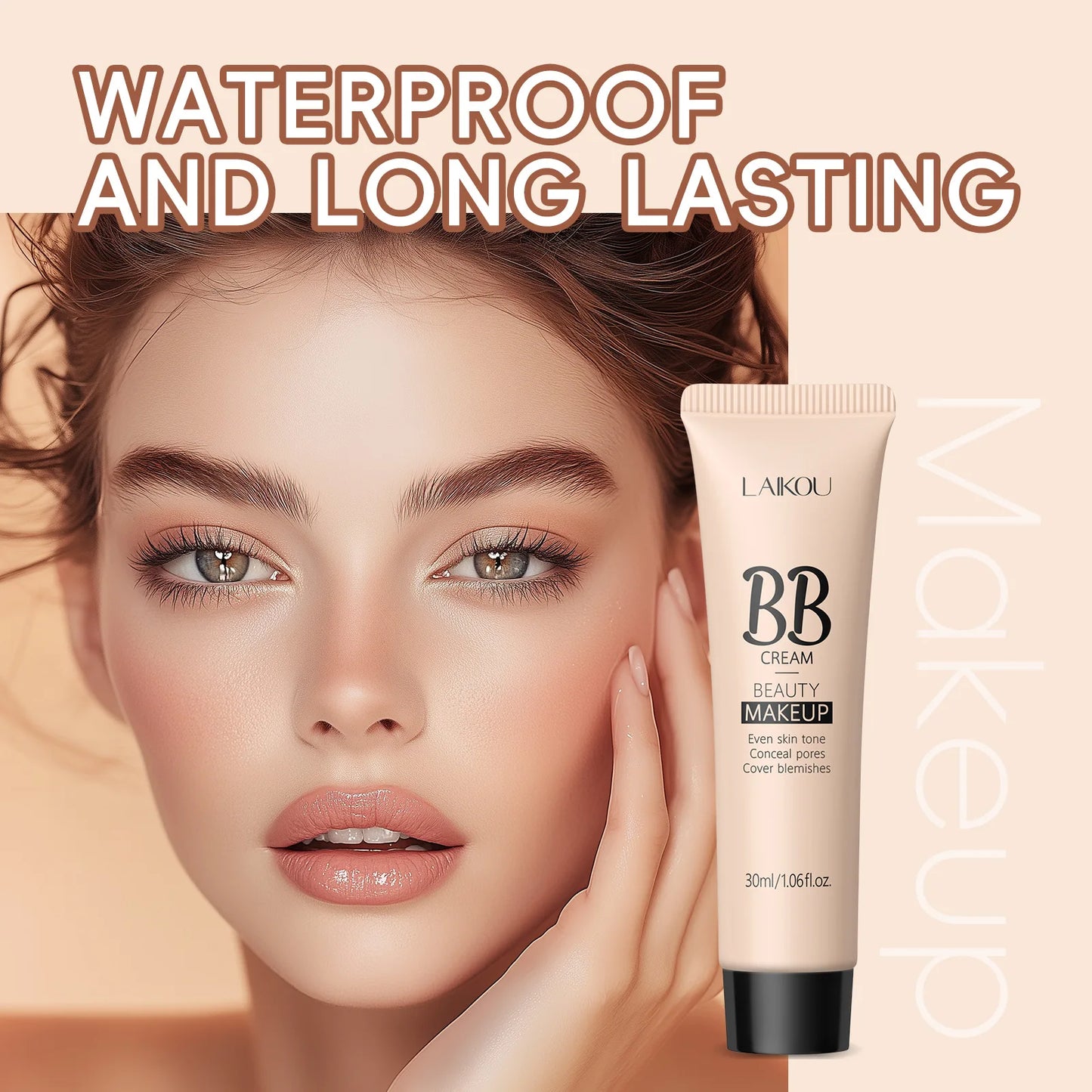 BB Cream Correctrice 6 Couleurs au Choix – 30 ml, Anti-Cernes Naturelle et Base de Maquillage