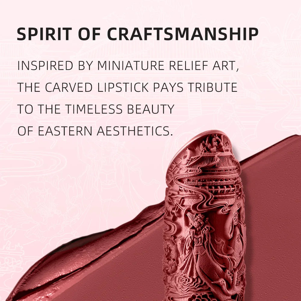 Rouge à Lèvres Velours Mat – Hydratant, Fini Satin, Longue Tenue, Texture Lisse et Crémeuse