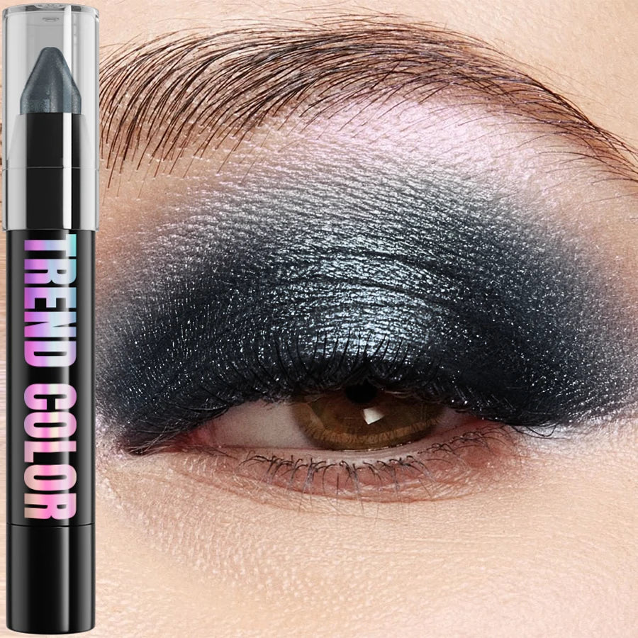 Crayon eyeliner nacré pailleté 24 couleurs, waterproof, mat, nude, effet illuminateur.