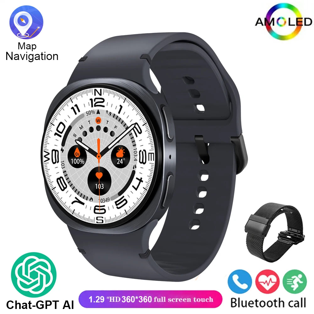 2025 nouvelles montres 8 Mini GPS piste montre intelligente pour hommes femmes santé Sport AMOLED fréquence cardiaque Bluetooth appel étanche Smartwatch