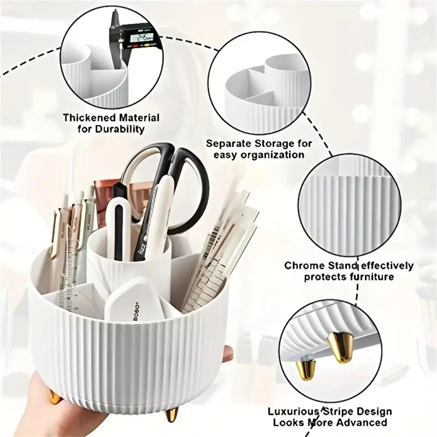 Cosmetic Brush Storage Holder