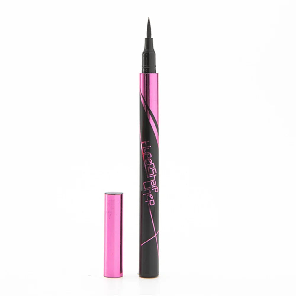 Eyeliner Liquide Noir — naturel et lisse, longue tenue, waterproof, séchage rapide, anti-bavures, maquillage des yeux durable