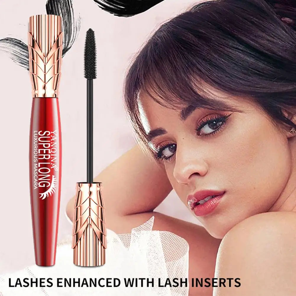 **« Mascara Yanquina 4D Crown noir – Épais, recourbant et waterproof »**