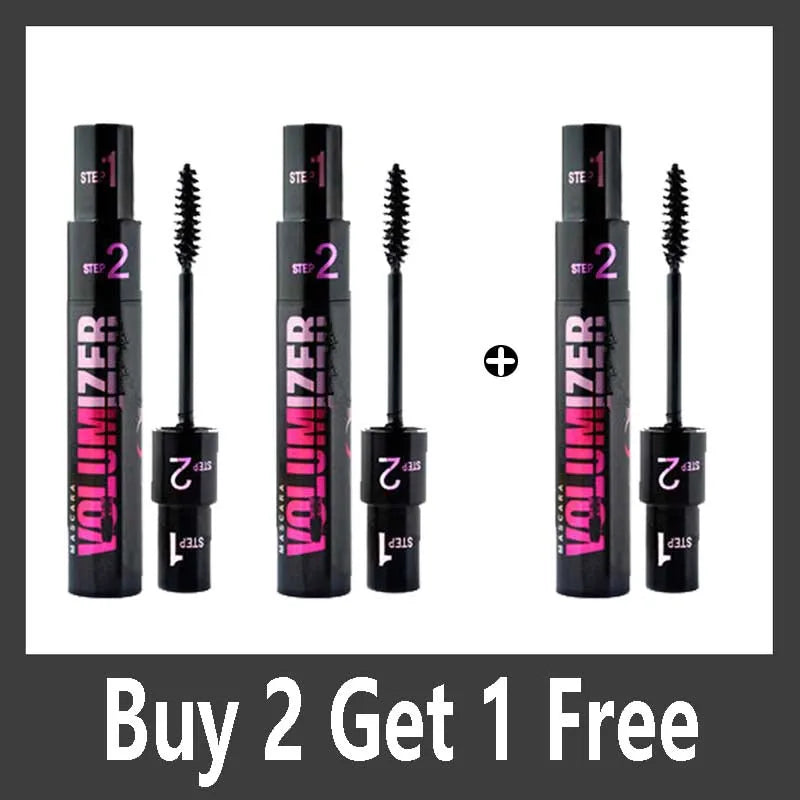 Mascara noir waterproof allongeant effet 4D extensions cils maquillage coréen