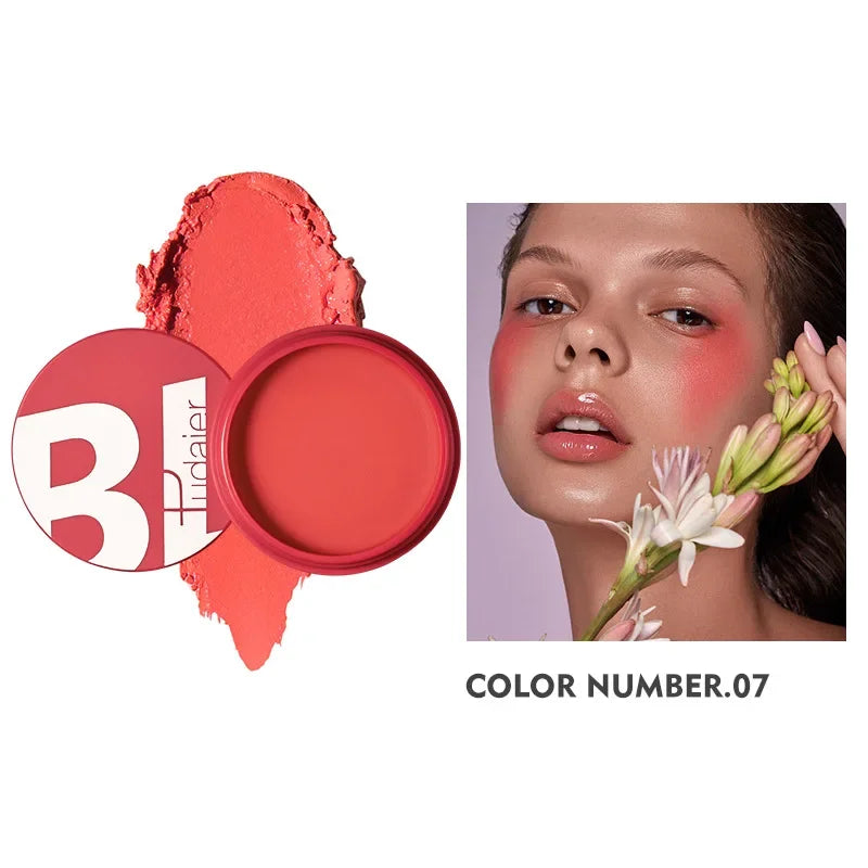 Blush gel  pour femmes maquillage quotidien et fêtes tous types de peau waterproof mat et lumineux contour joues