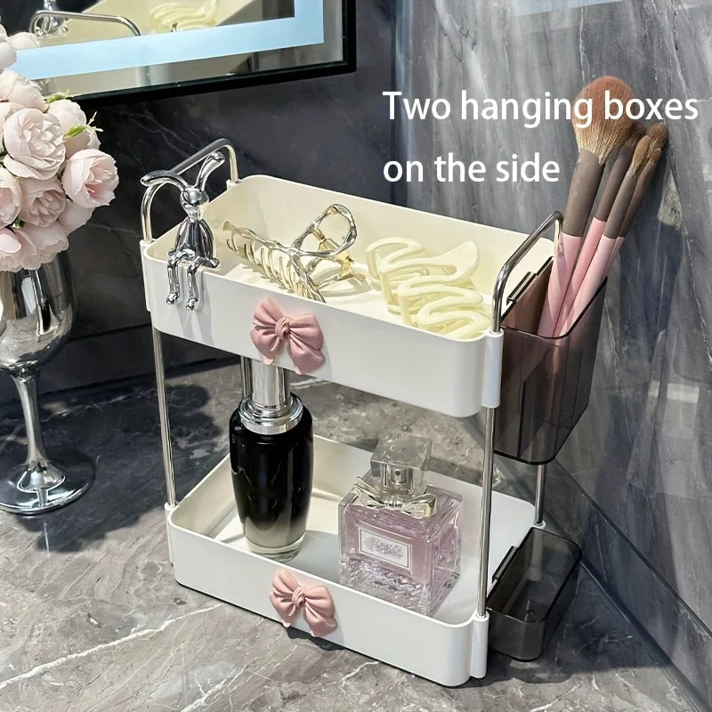 Bow Makeup Storage Organizer