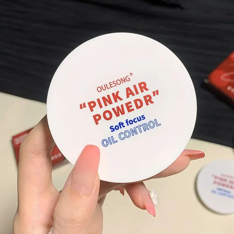 Poudre pressée transparente blanche – Illumine, contrôle de l’huile, anti-cernes, longue tenue, maquillage naturel du visage, poudre fixante, waterproof, cosmétique