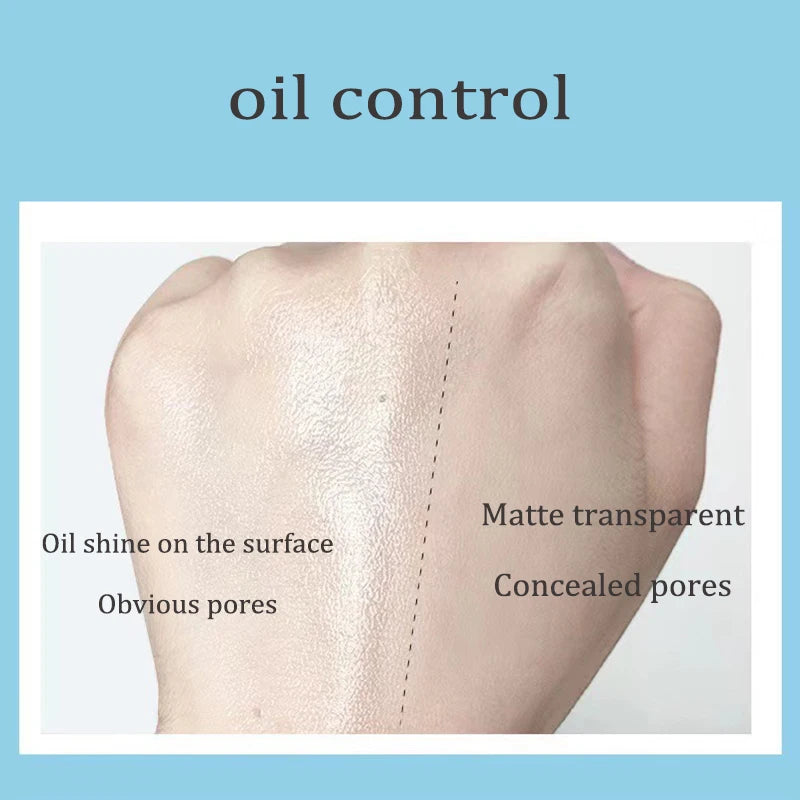 Poudre compacte contrôle de l’huile avec houppette, matte, anti-cernes, waterproof, utilisable humide et sec, fond de teint pour le visage, cosmétiques