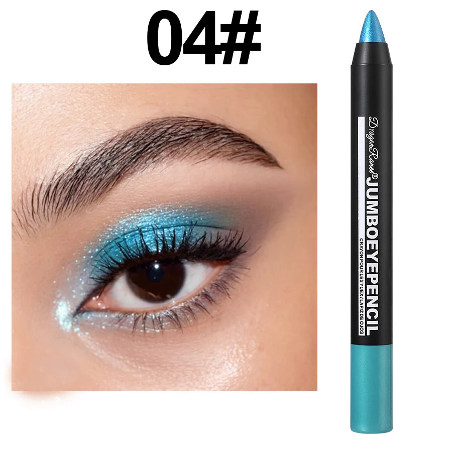 Crayon fard à paupières nacré et scintillant, délicat, illuminateur et contouring, application en un geste