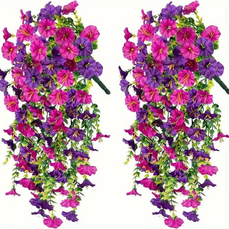 75CM Artificial Hanging Flower Vine – Decorative Fake Plant Garland