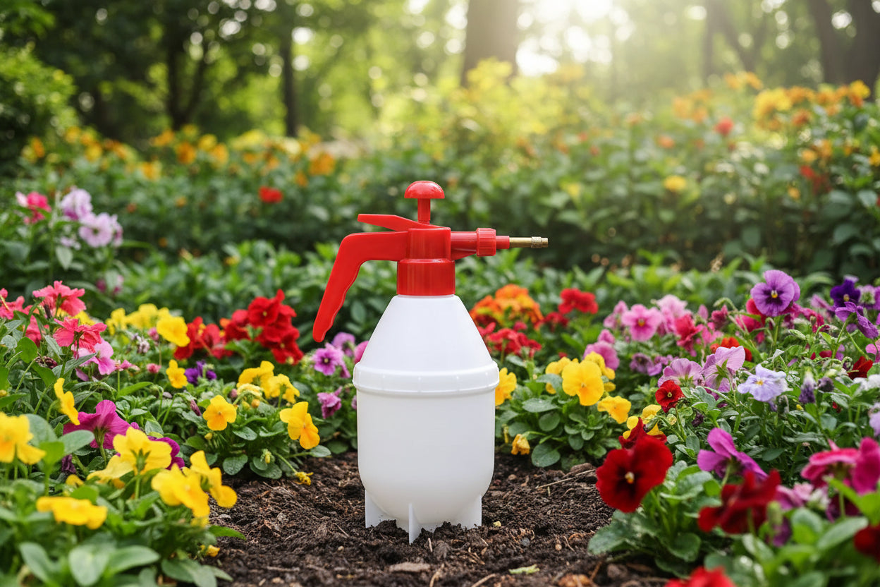 Portable Garden Pressure Sprayer – Hand Pump Watering & Plant Spray Bottle
