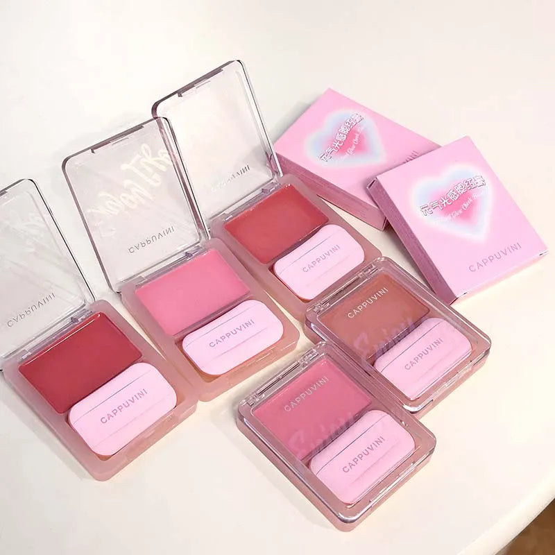 Blush crème – Blush hydratant et uniformément pigmenté, couleur naturelle légèrement éclatante – Teinte rose girly