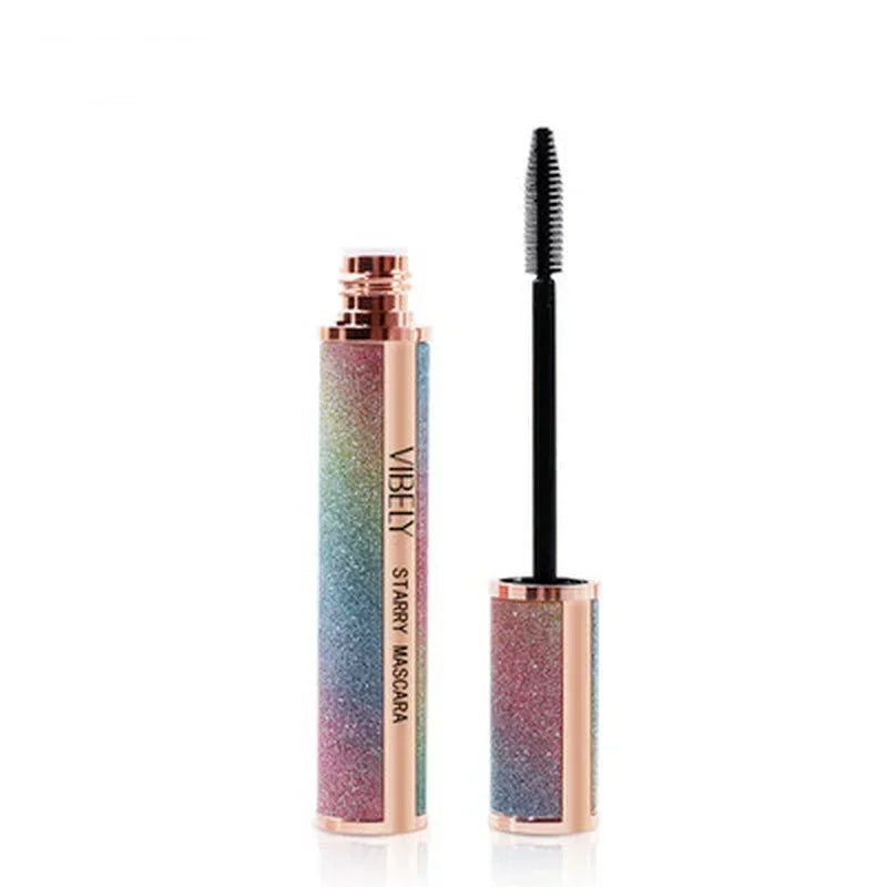 Mascara 4D allongeant extensions cils femme waterproof séchage rapide longue tenue grands yeux