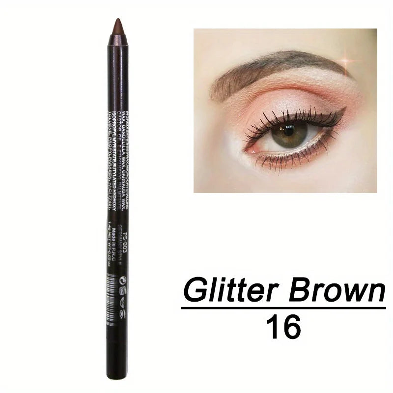 Eyeliner Crayon Waterproof – Haute Brillance et Longue Tenue