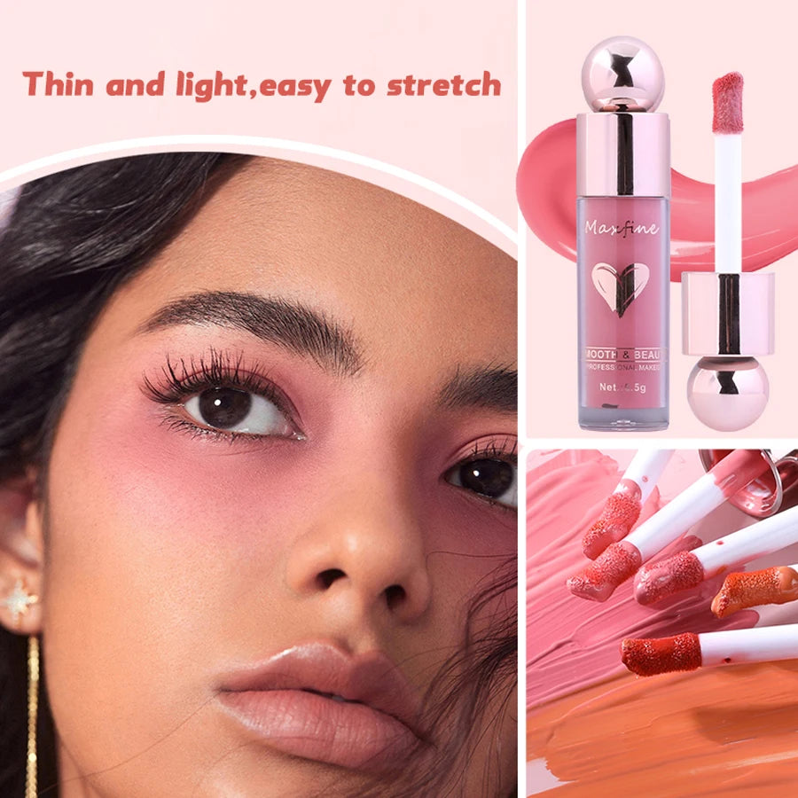 Blush Liquide Multifonction – Texture Lisse, Pigmentation Longue Tenue, Formule Hydratante et Effet Lumineux pour un Maquillage Éclatant