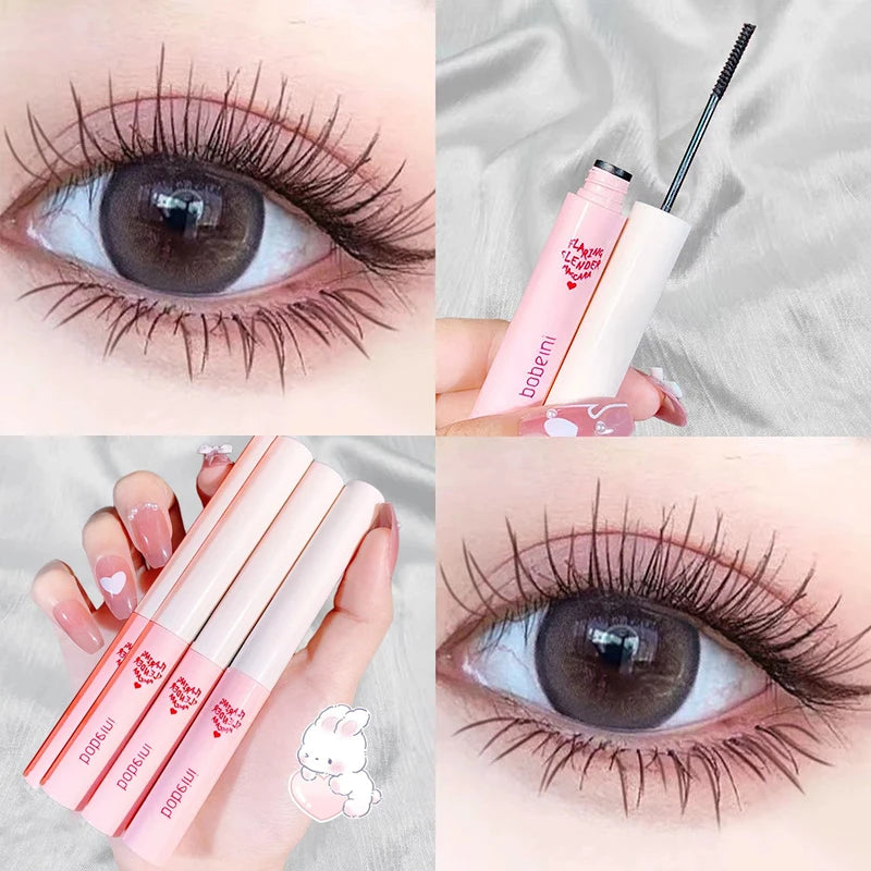 **« Mascara fibres de soie – Brosse ultra-fine, waterproof et recourbant »**