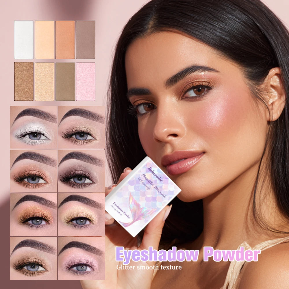 Recharge pour palette de fards à paupières - Waterproof, longue tenue, multifonctionnelle, fond magnétique - Maquillage à faire soi-même