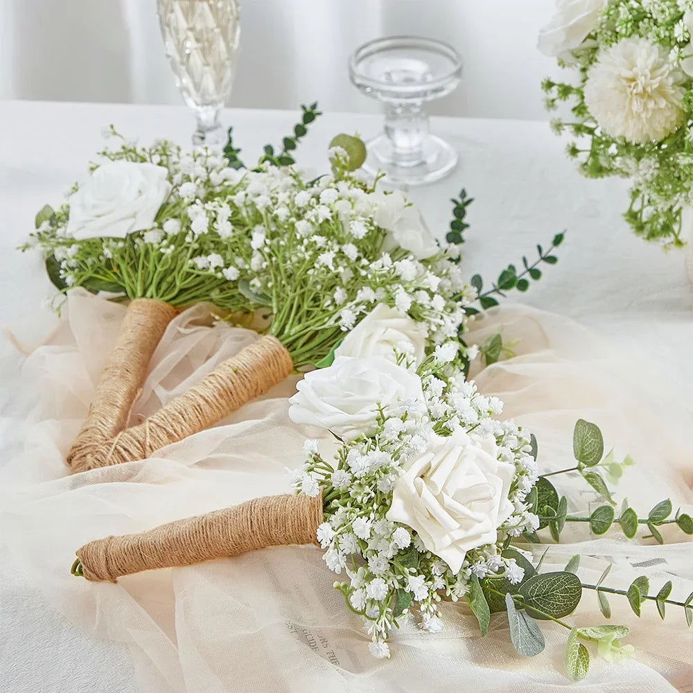 Artificial Baby’s Breath Flowers – Gypsophila Bouquet for Wedding & Home Décor