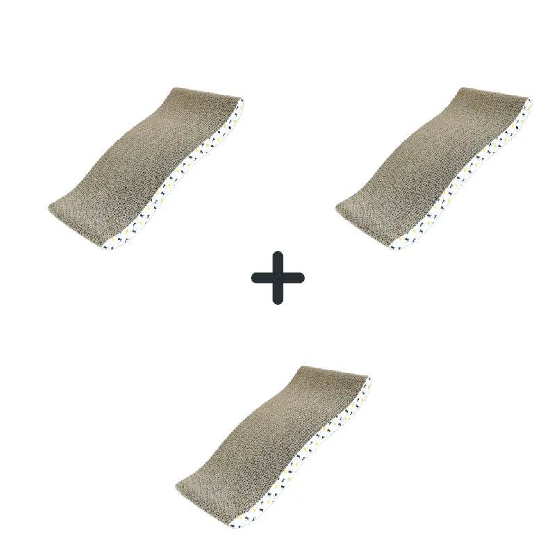 Corrugated Cardboard Cat Scratcher – Durable Scratching Board for Indoor Cats