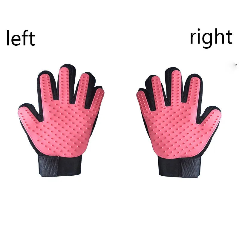 Pet Grooming Glove – Deshedding & Massage Brush for Dogs and Cats