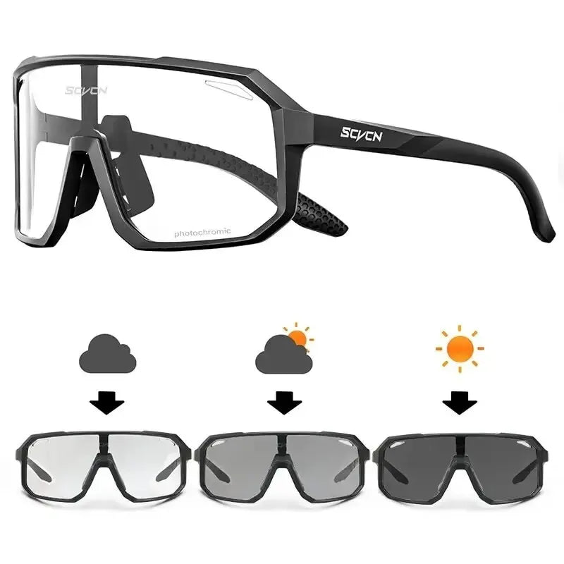 Lunettes de cyclisme – Pour hommes et femmes | Idéales pour VTT, route, vélo et activités outdoor | Lunettes de sport pour randonnée et cyclisme