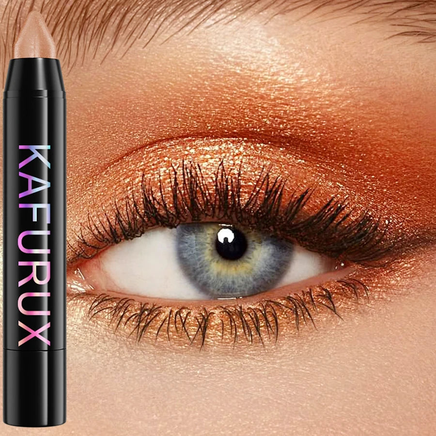Crayon eyeliner nacré pailleté 24 couleurs, waterproof, mat, nude, effet illuminateur.