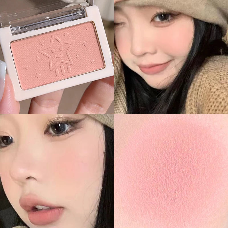Blush Mono Couleur — Poudre Miel Naturelle, Effet Éclaircissant et Illuminateur, Teinte Rouge, 6 Couleurs Disponibles