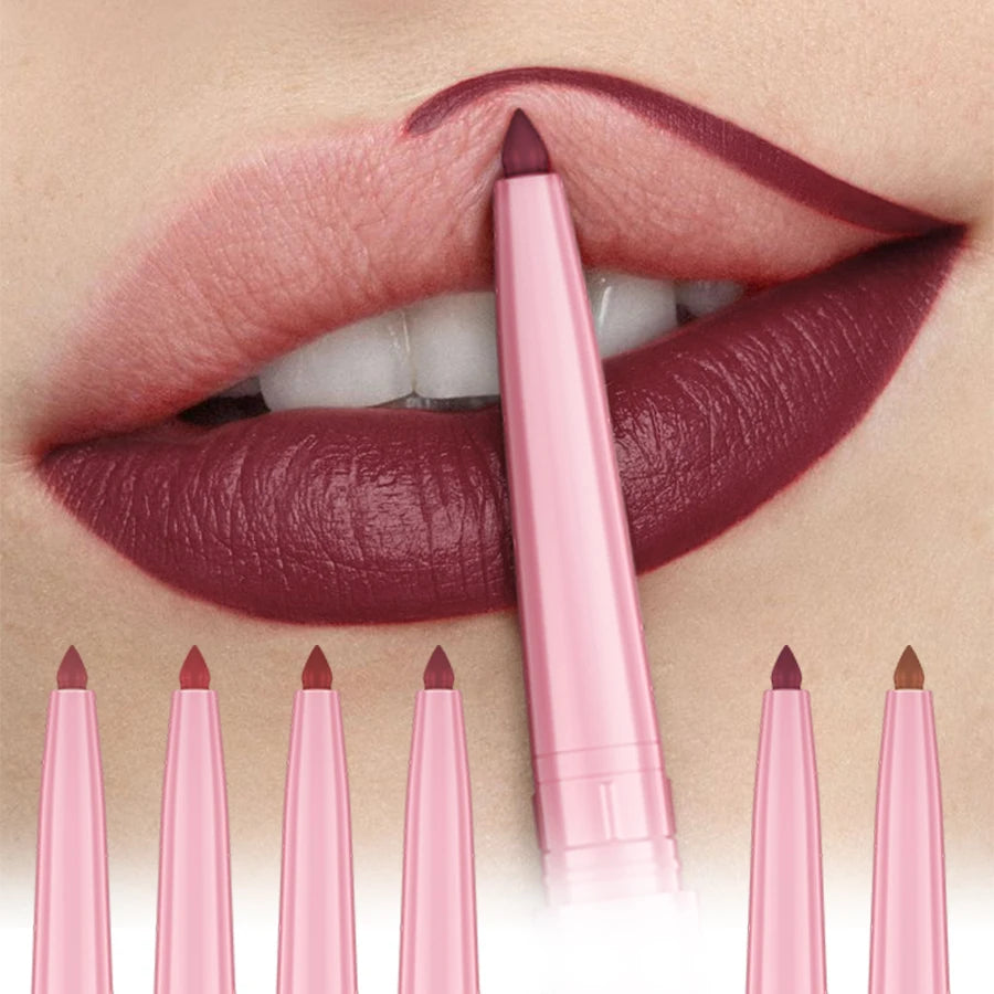 Crayon à lèvres mat waterproof – 1 pièce Définit et contourne parfaitement les lèvres. Teinte Sexy Red, couleur naturelle et intense. Texture hydratante, idéale pour un maquillage des lèvres longue tenue