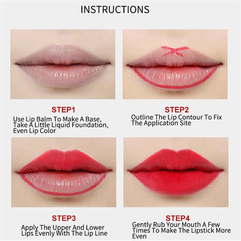 Set 19 Crayons à Lèvres Mat – Couleurs Sexy, Nude, Rotatifs, Longue Tenue, Crayon Contour des Lèvres, Outil Maquillage