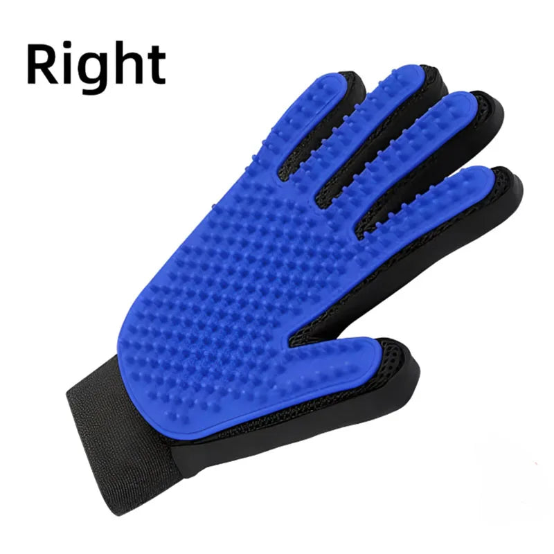 Pet Grooming Glove – Deshedding & Massage Brush for Dogs and Cats