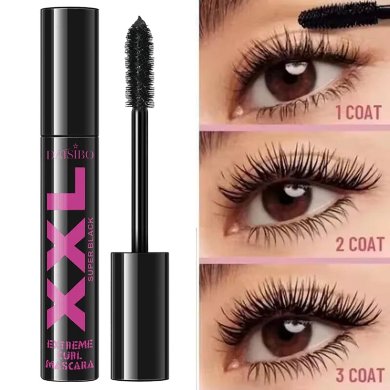 Mascara 5D extensions cils volumisant longue tenue waterproof anti-bavure noir séchage rapide