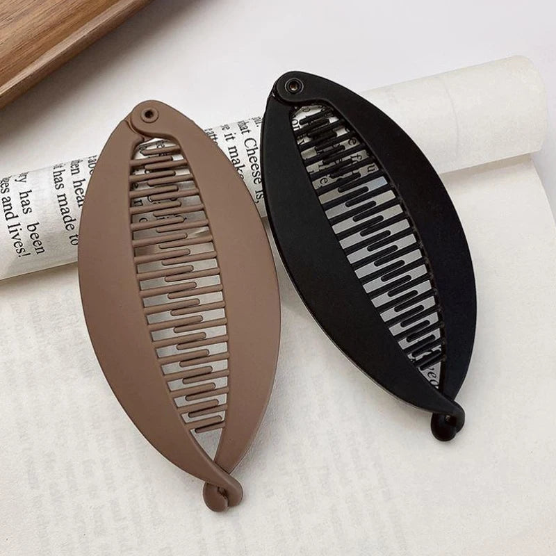 « Lot de 1/3 Pinces Banane – Anti-Glisse, Cheveux Fins »